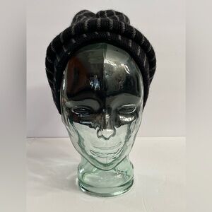 Bula Black and Gray Knit Beanie